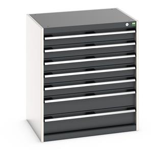 40020041.** Bott Cubio Drawer Cabinet comprising of: Drawers: 5 x 100mm, 2 x 150mm...